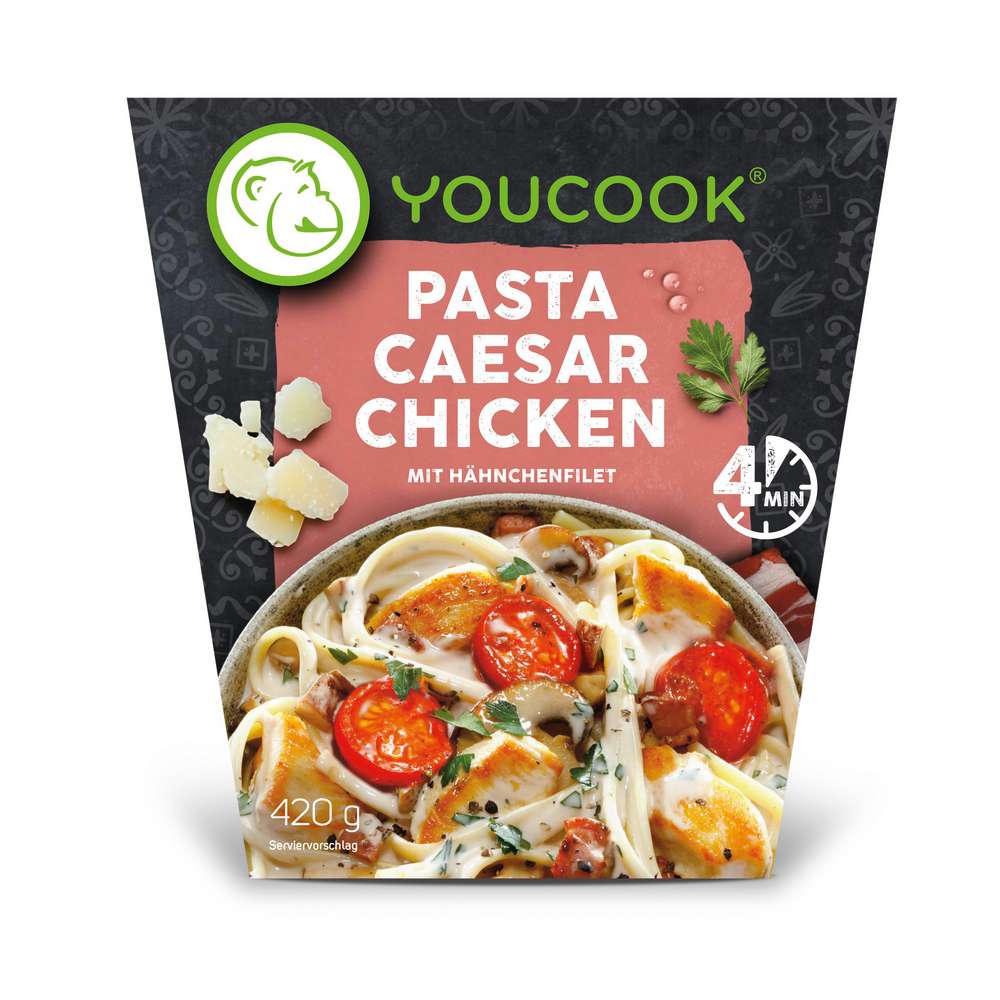 Produktabbildung Youcook Pasta Caesar Chicken
