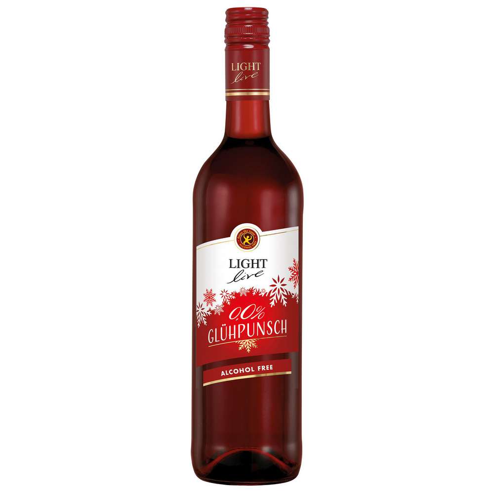 Produktabbildung Light Live Glühpunsch alkfoholrei rot