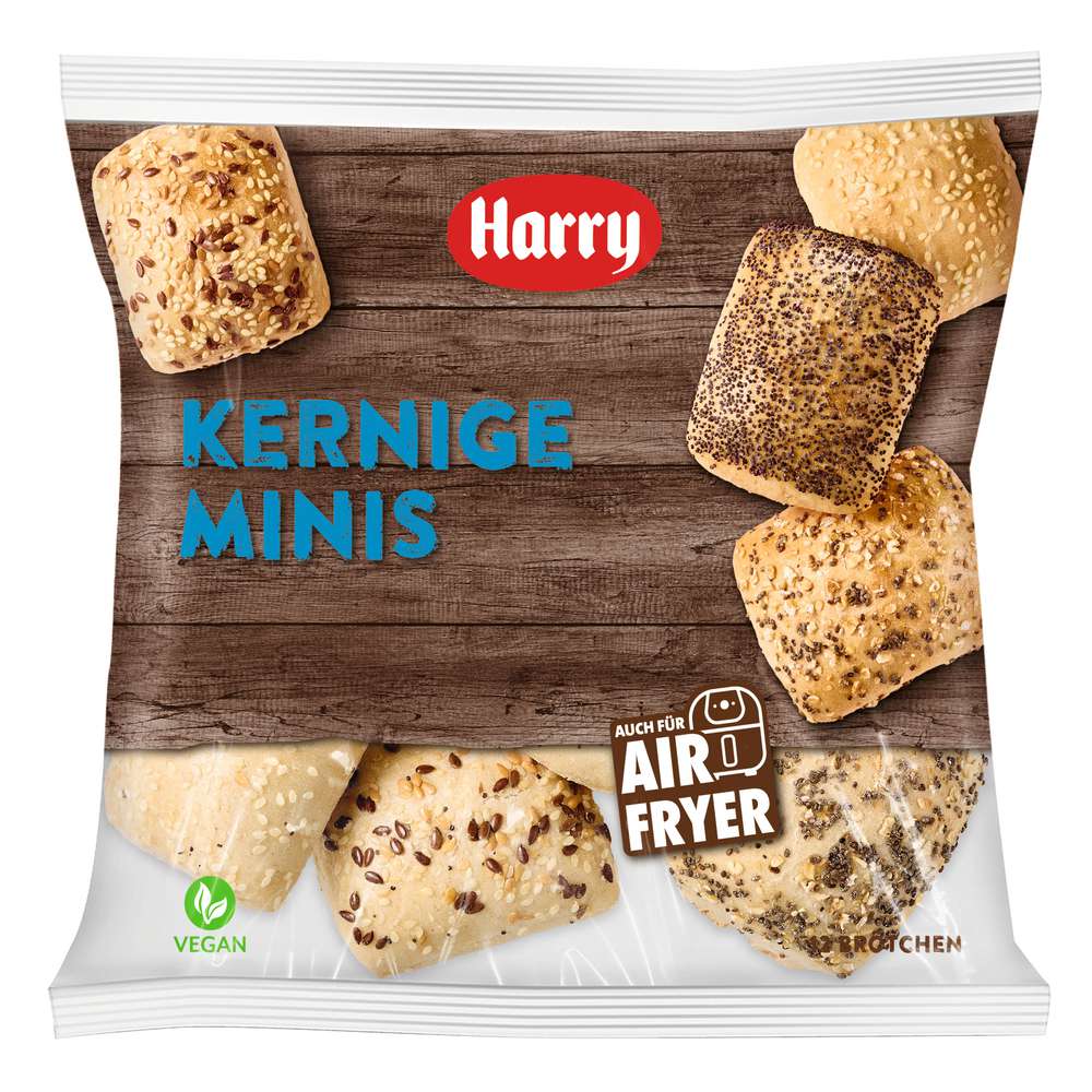 Produktabbildung Harry Kernige Mini Brötchen zum Aufbacken