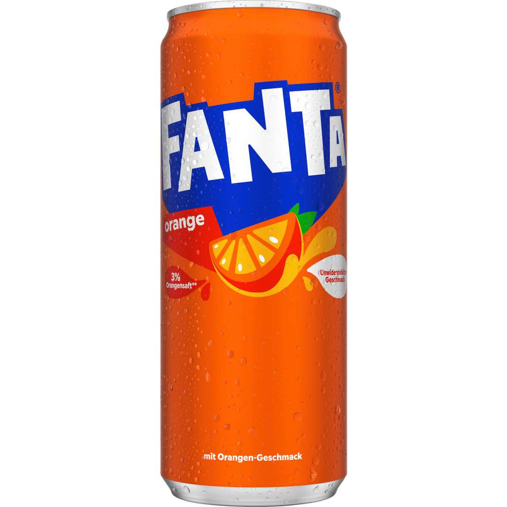 Produktabbildung Fanta Orange Limonade