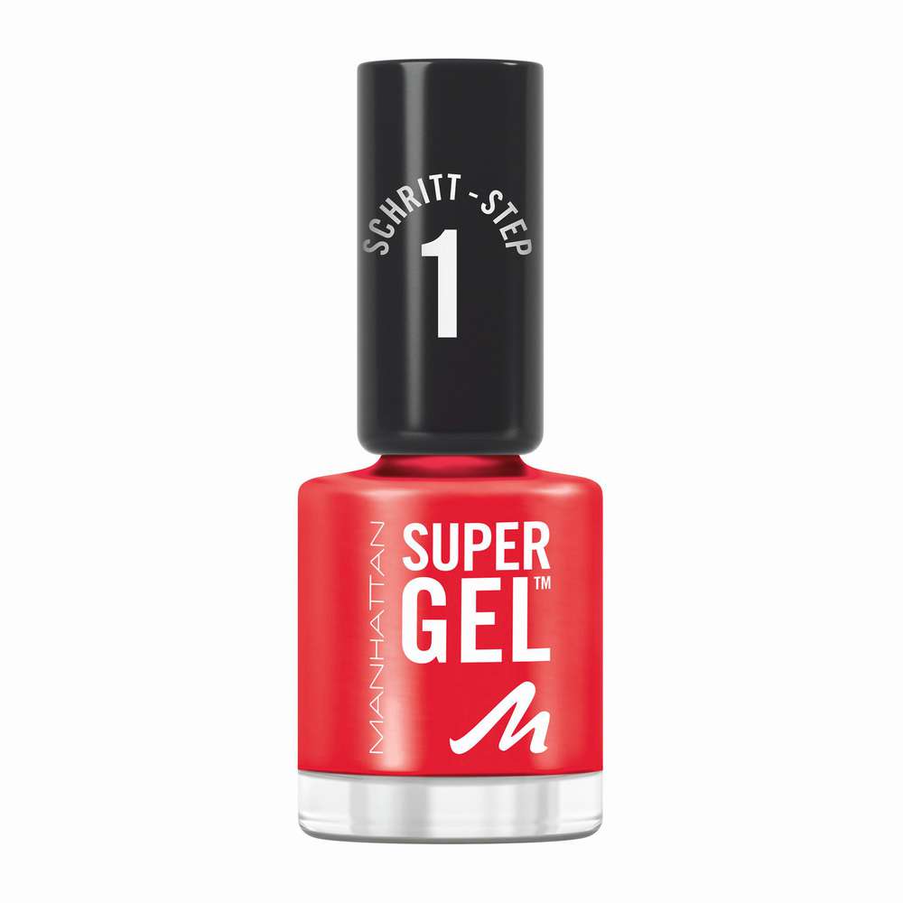 Produktabbildung Manhattan Nagellack Super Gel Nail Polish, Devious Red 625