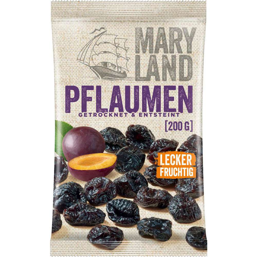 Produktabbildung Maryland Pflaumen, getrocknet & entsteint