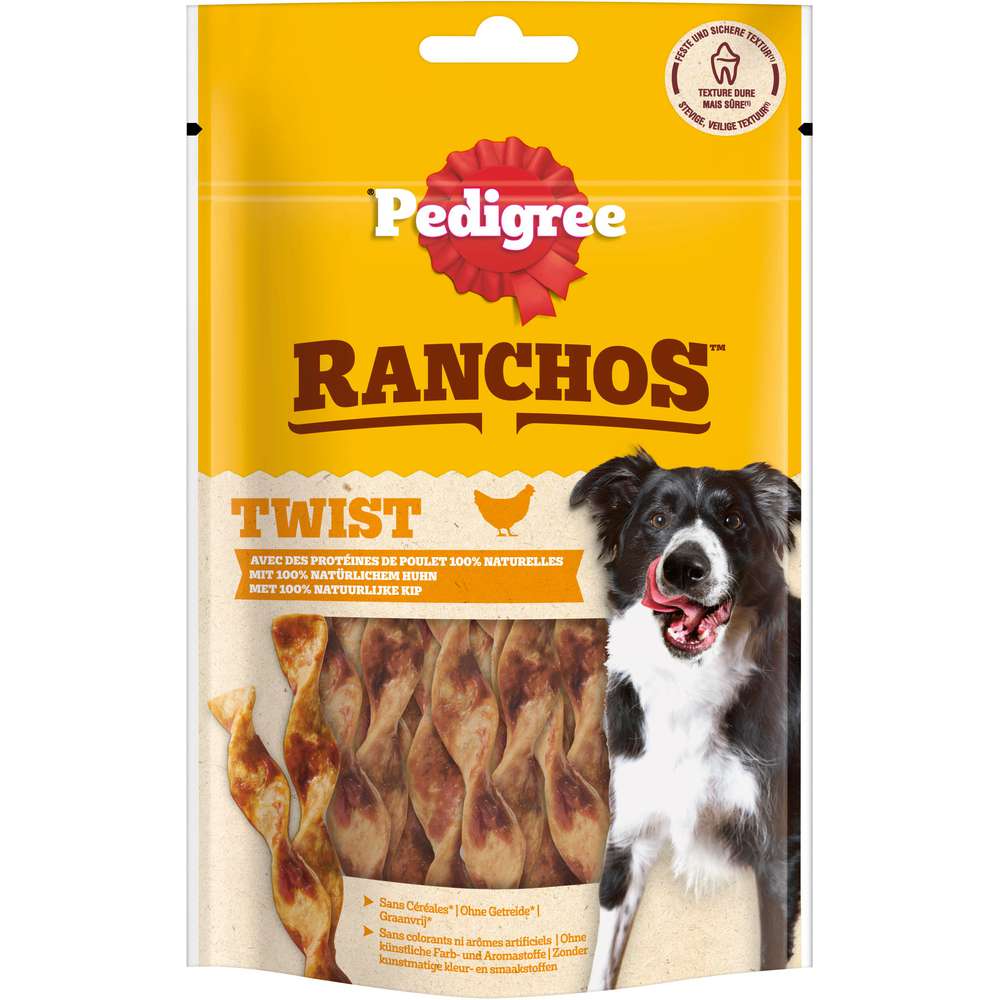 Produktabbildung Pedigree Hunde-Snack Ranchos Twist, Huhn