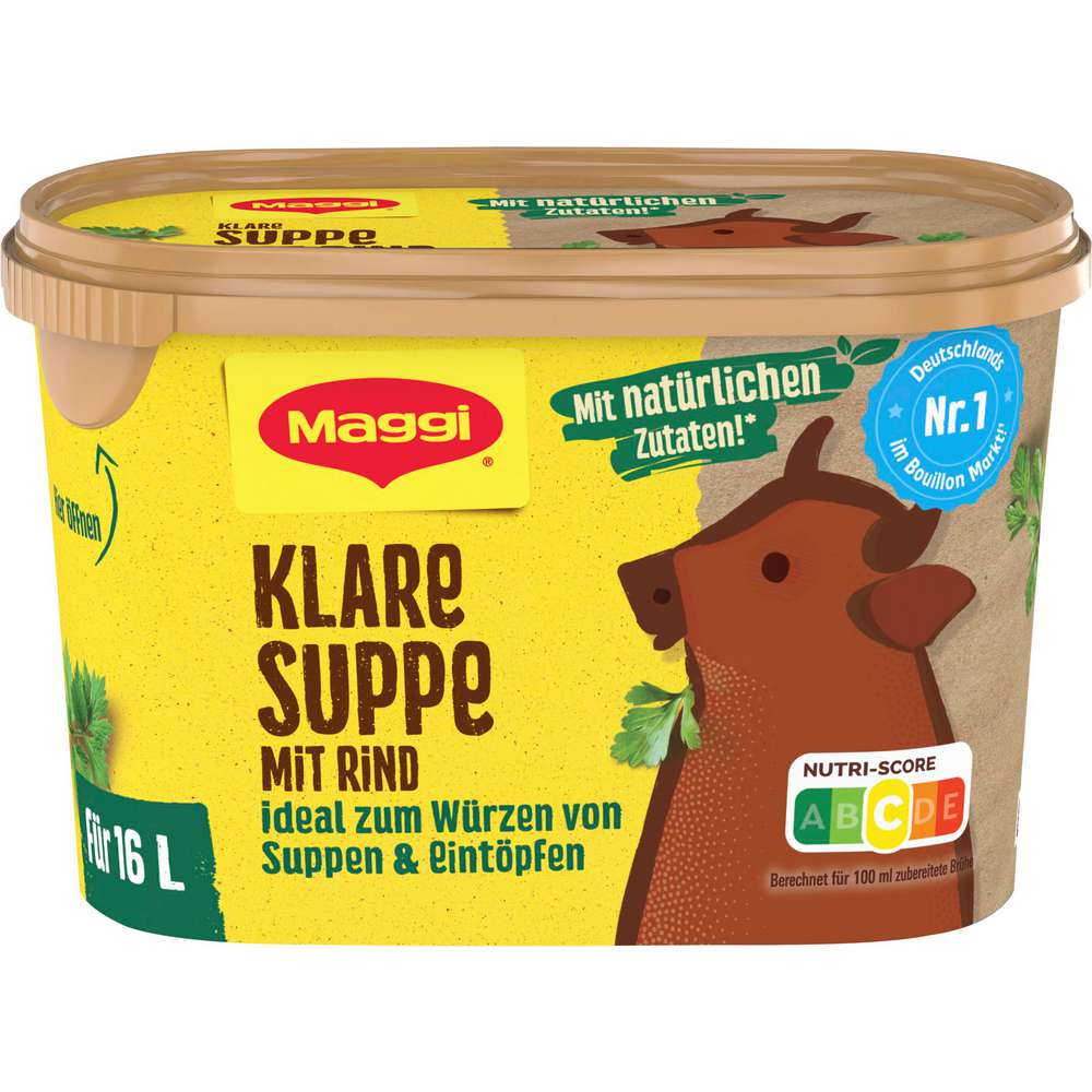 Produktabbildung Maggi Klare Suppe mit Rind