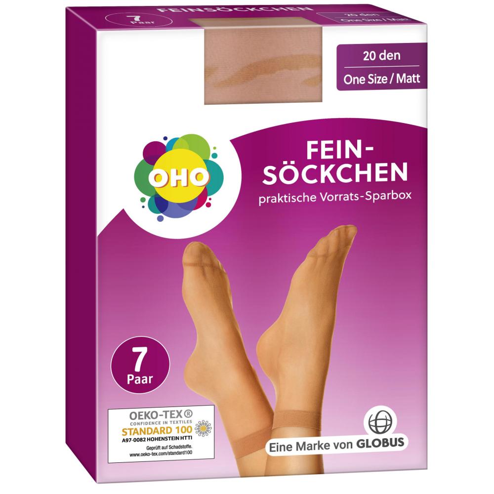 Produktabbildung keine Marke OHO Fein-Söckchen 7er-Pack