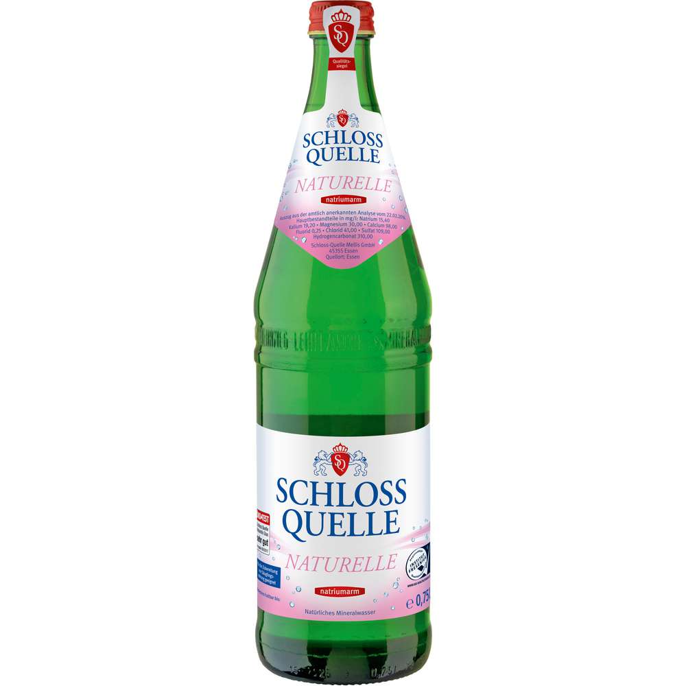 Produktabbildung Schloss Quelle Mineralwasser, Naturelle