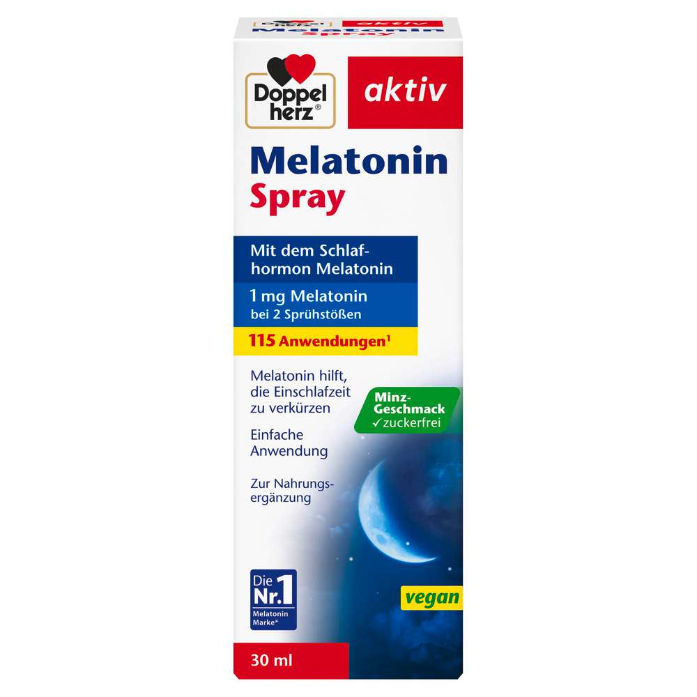 Produktabbildung Doppelherz Melatonin Spray, Minz-Geschmack