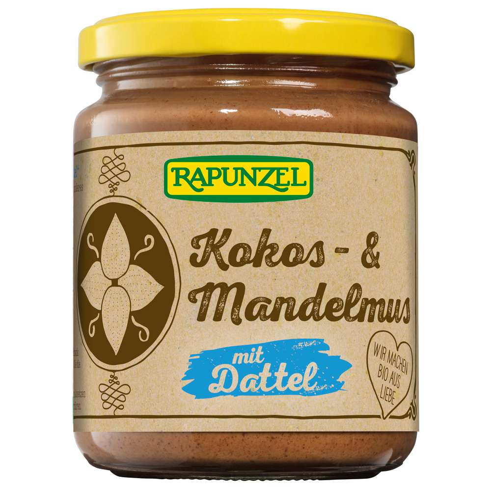 Produktabbildung Rapunzel Kokos-& Mandelmus mit Dattel