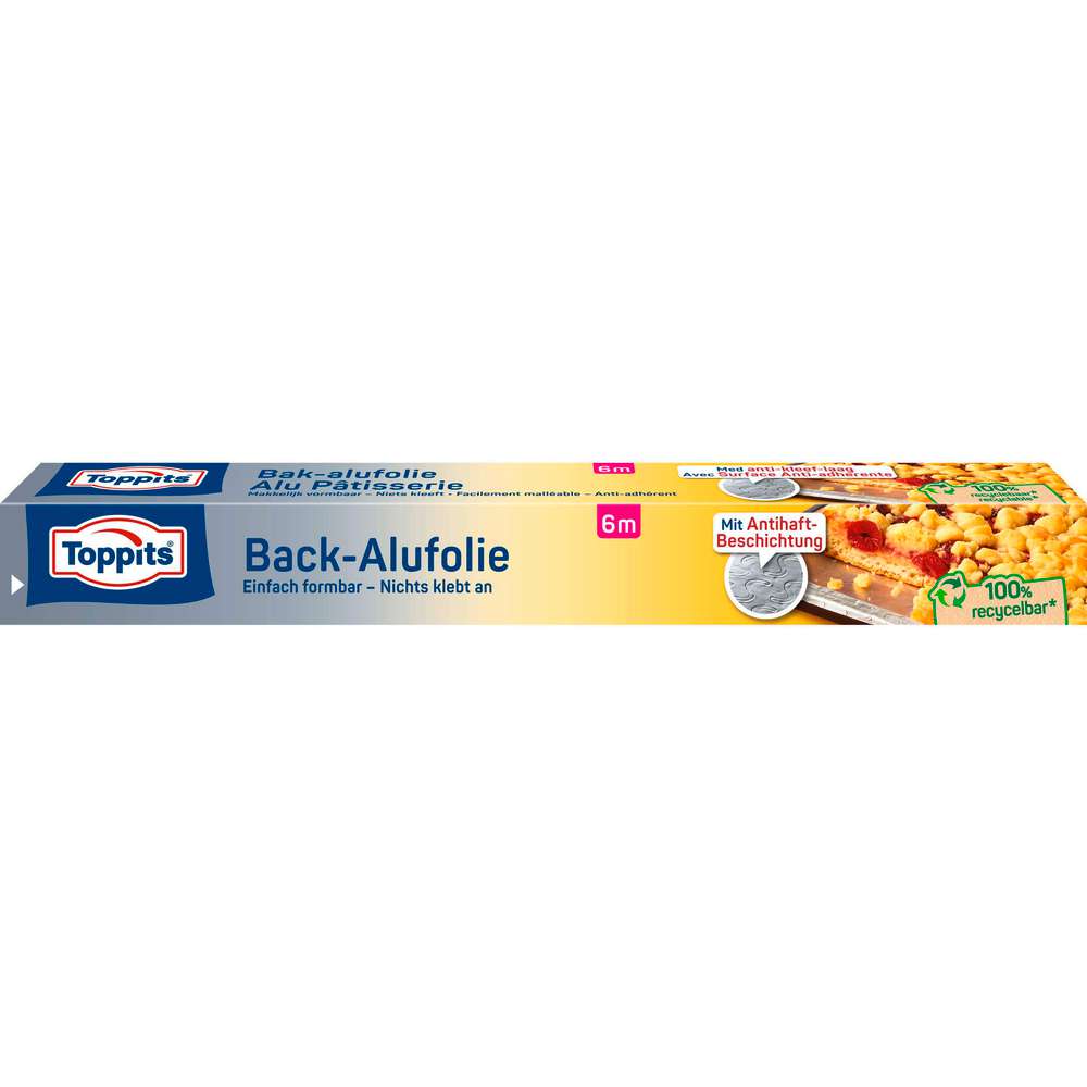Produktabbildung Toppits Back-Alufolie, 6m
