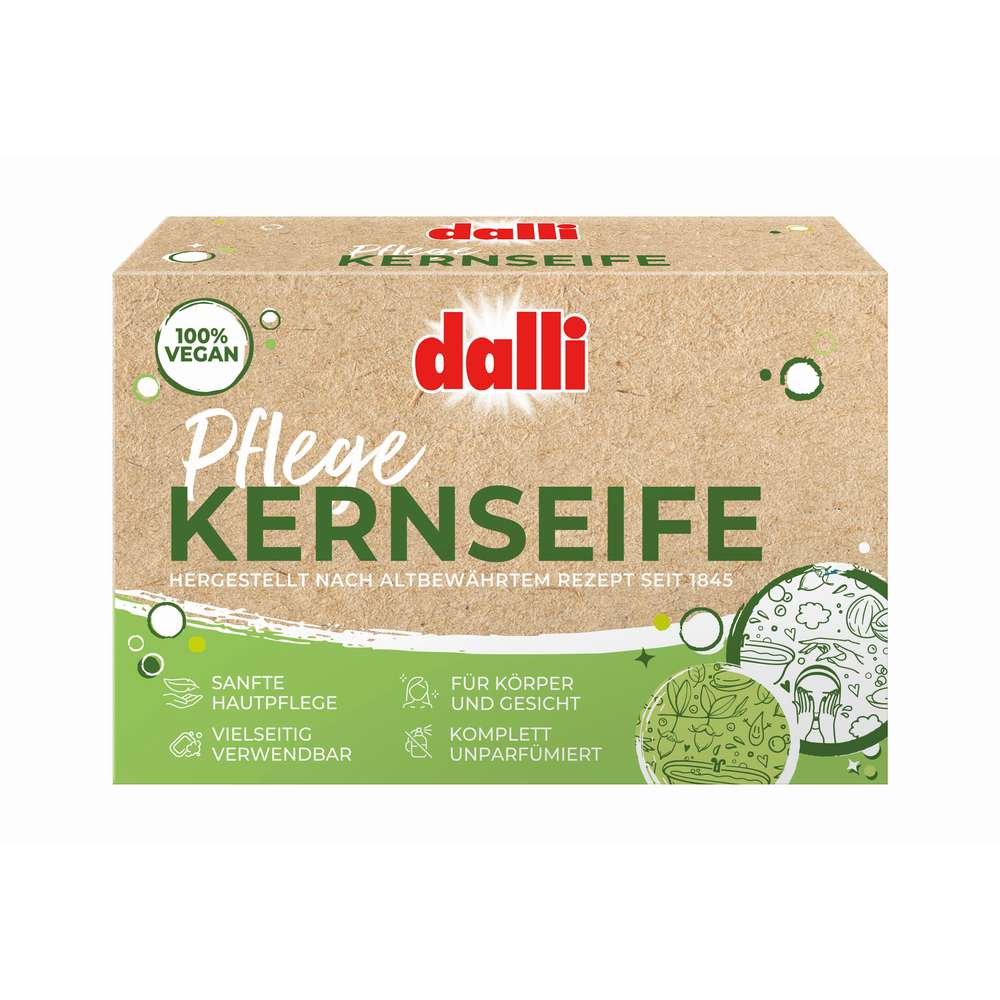 Produktabbildung Dalli Pflegekernseife 