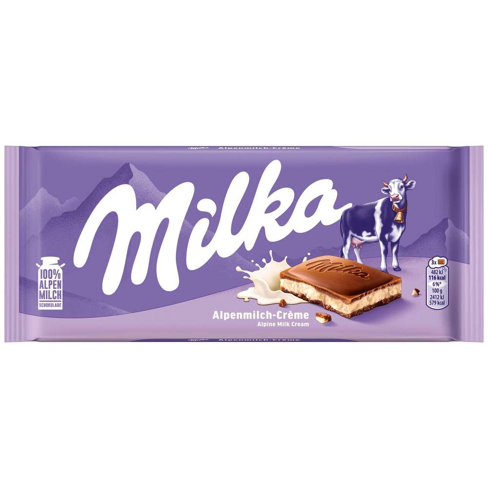 Produktabbildung Milka Tafelschokolade, Milch