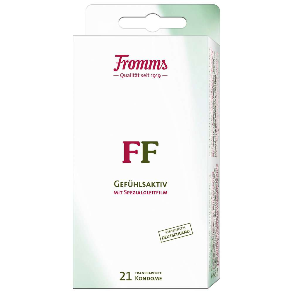 Produktabbildung Fromms Kondome, Gefühlsaktiv