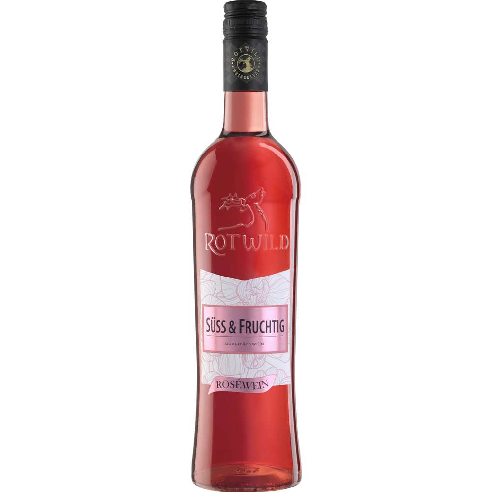 Produktabbildung Peter Mertes Rotwild Rosé QbA süß & fruchtig