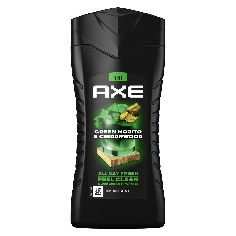 Produktabbildung Axe Duschgel, Green Mojito & Cedarwood