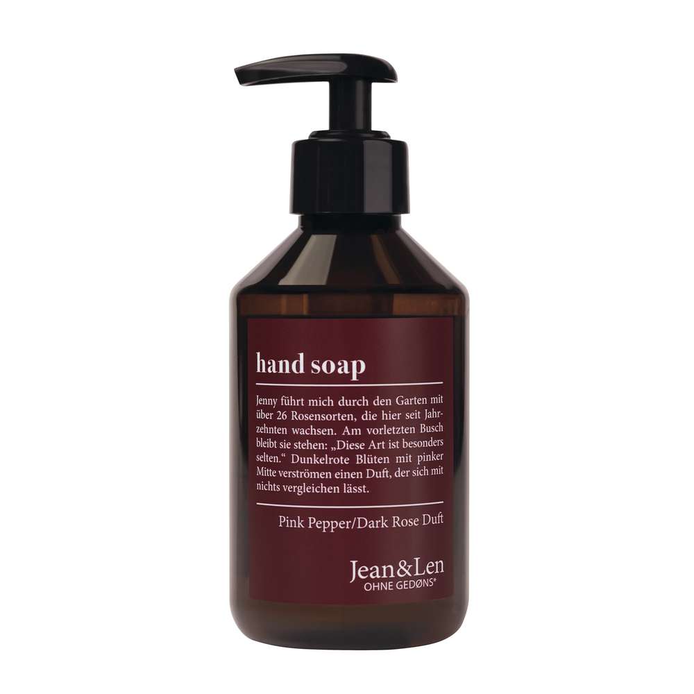 Produktabbildung Jean & Len Handseife, Pink Pepper/Dark Rose