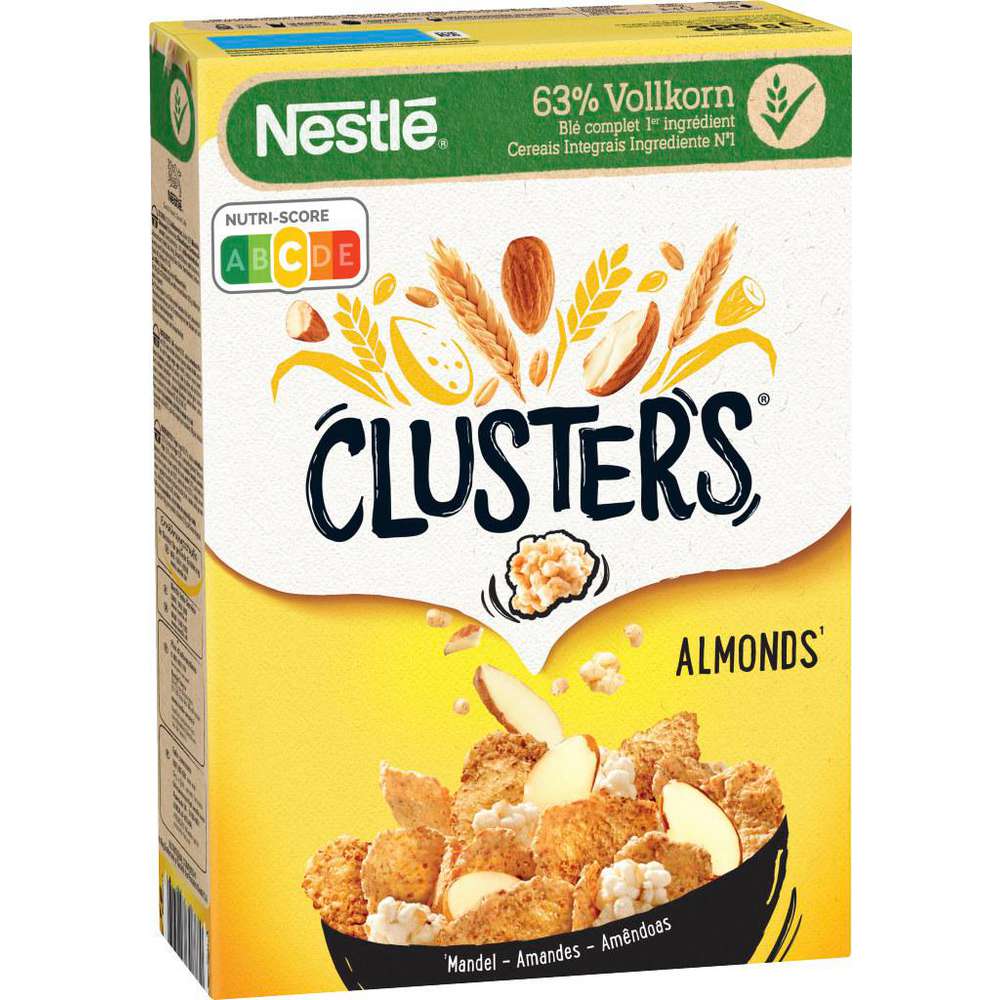 Produktabbildung Nestle Cluster, Mandel