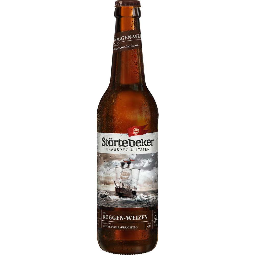Produktabbildung Störtebeker Bio Roggen-Weizenbier 5,4%