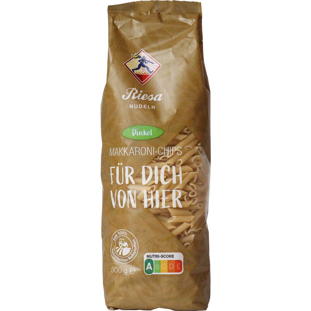 Produktabbildung Riesa Dinkel Nudeln, Makaromi