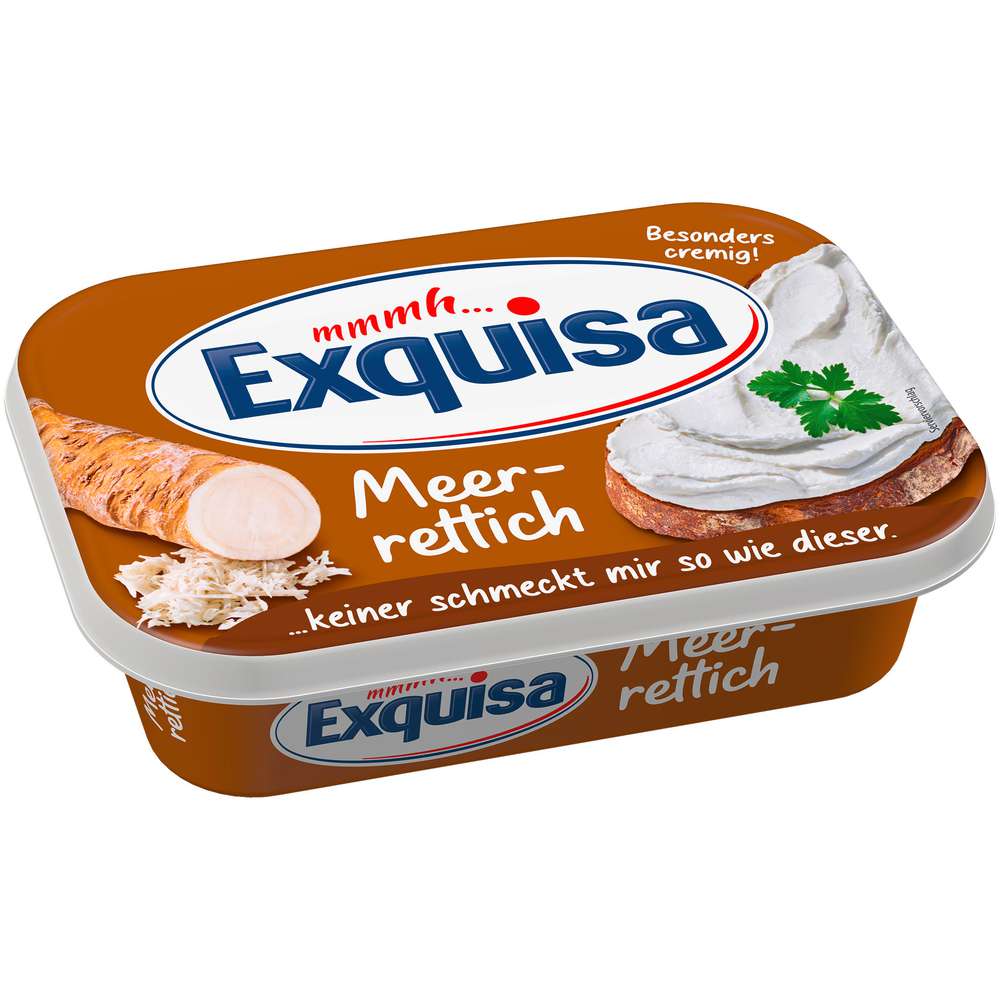 Produktabbildung Exquisa Frischkäse, Meerrettich