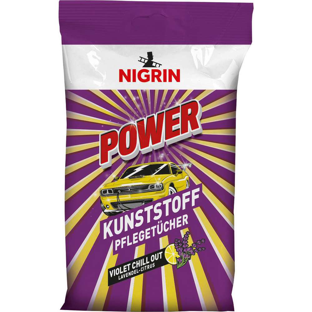 Produktabbildung Nigrin Kunststoff-Pflegetücher seidenmatt