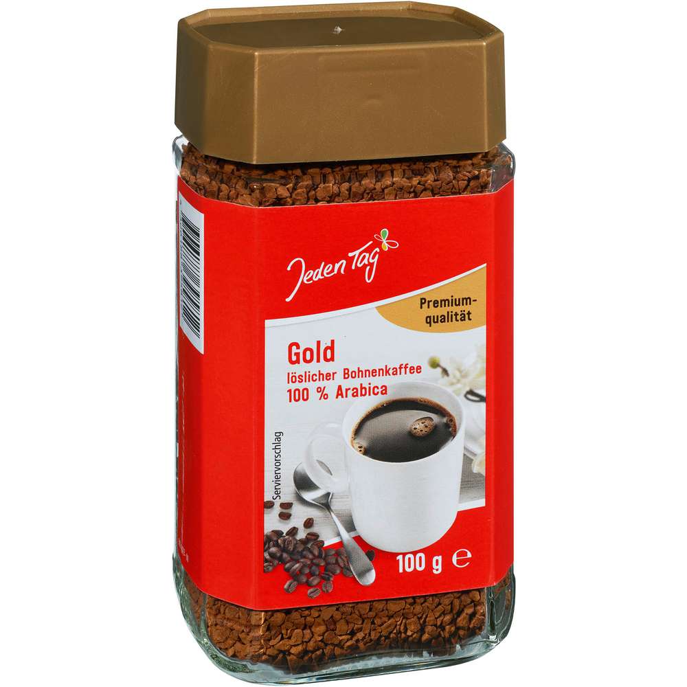 Produktabbildung Jeden Tag Instant Kaffee Gold