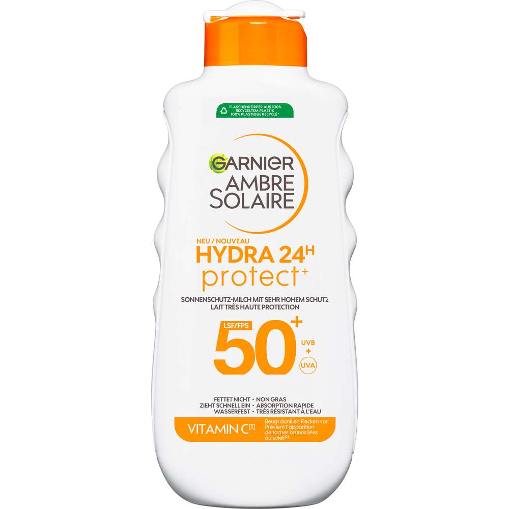 Produktabbildung Garnier Ambre Solaire Sonnencreme Hydra Protect LSF 50+