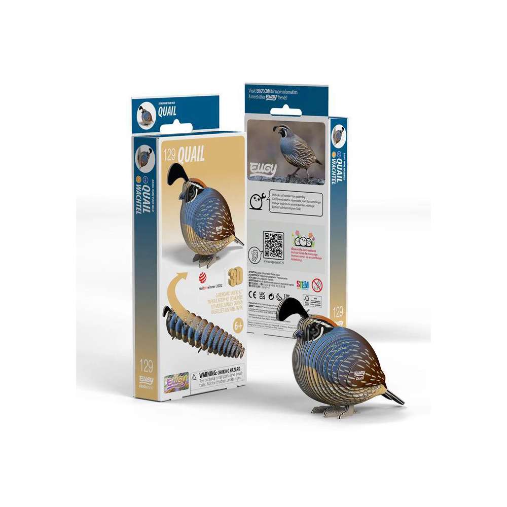 Produktabbildung Carletto 3D Bastelset Wachtel