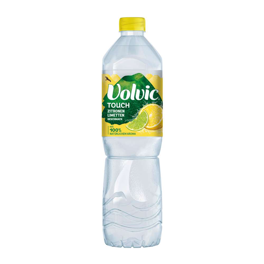 Produktabbildung Volvic Wasser mit Geschmack Touch, Zitronen-Limetten-Geschmack