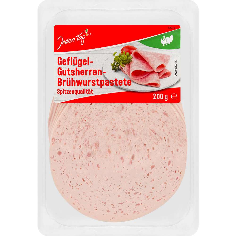 Produktabbildung Jeden Tag Geflügel-Gutsherrenpastete