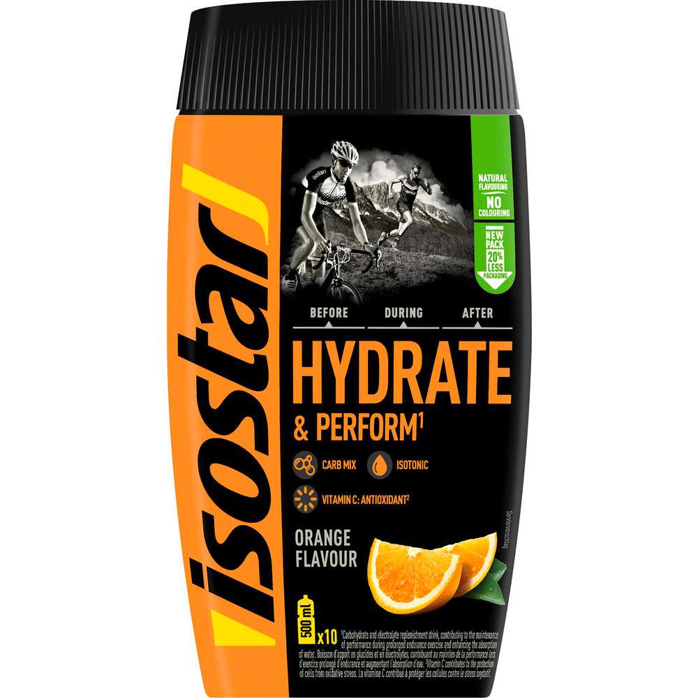 Produktabbildung Isostar Trinkpulver Hydrate & Perform , Orange, isotonisch
