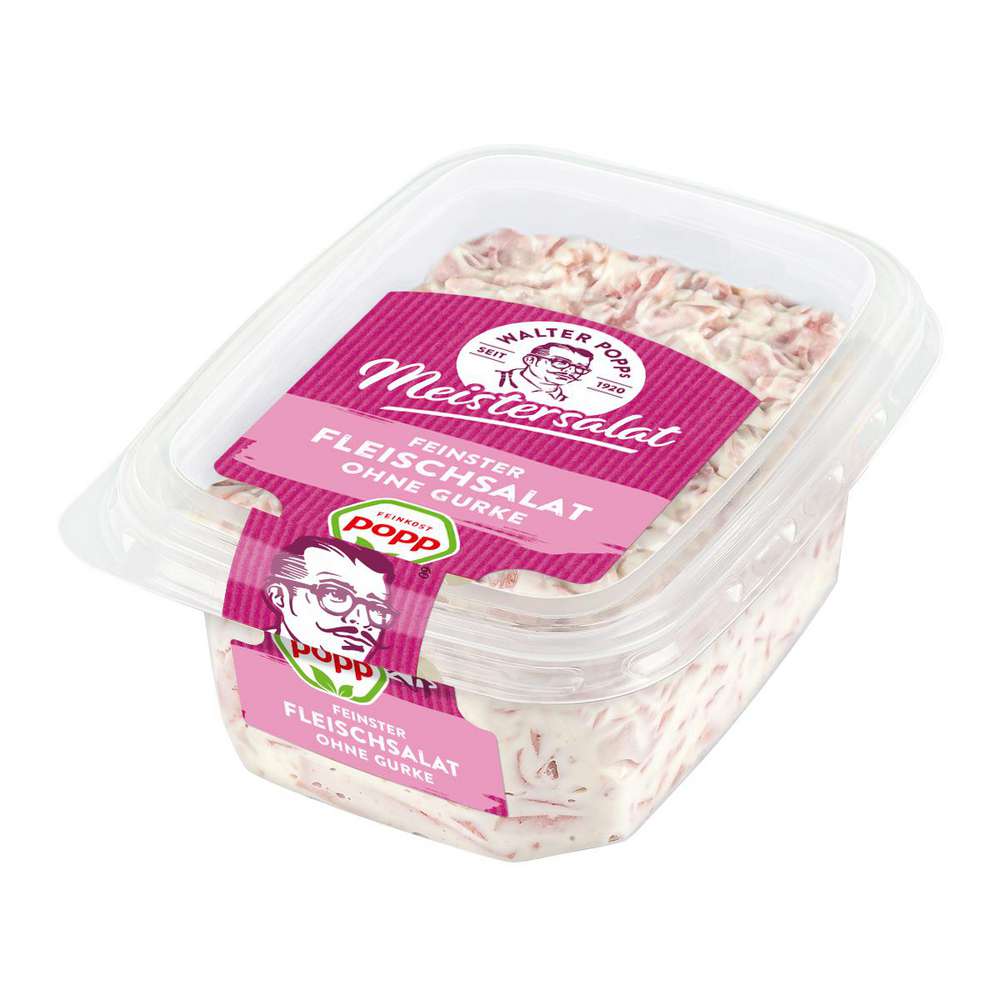 Produktabbildung Popp Fleischsalat ohne Gurke