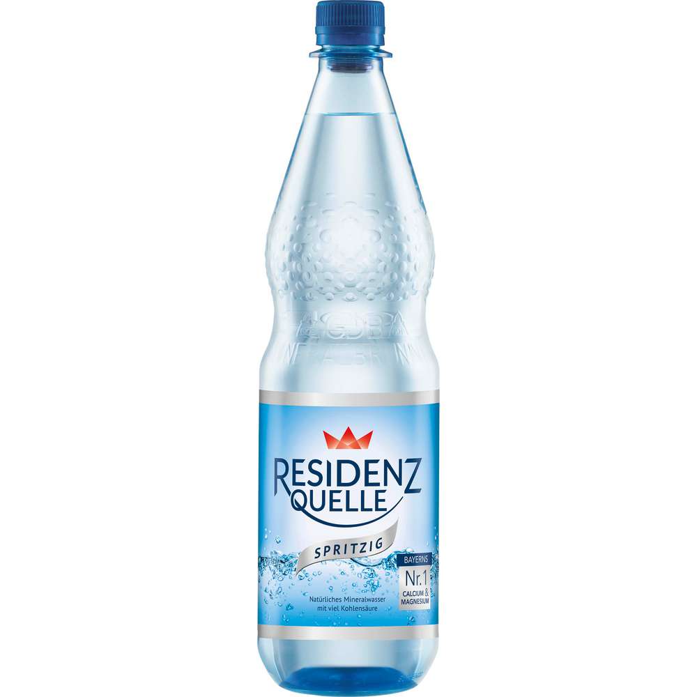 Produktabbildung Residenz Quelle Mineralwasser, spritzig