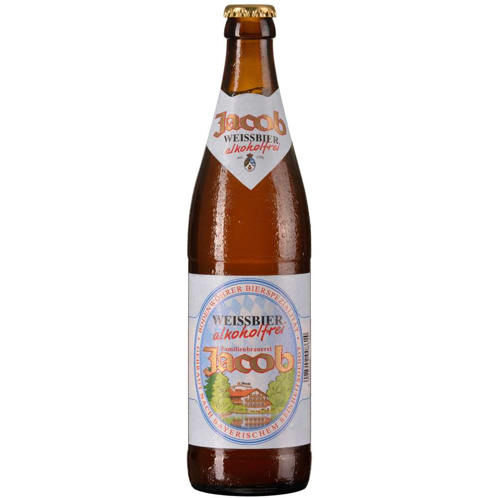 Produktabbildung Jacob Weißbier, alkoholfrei