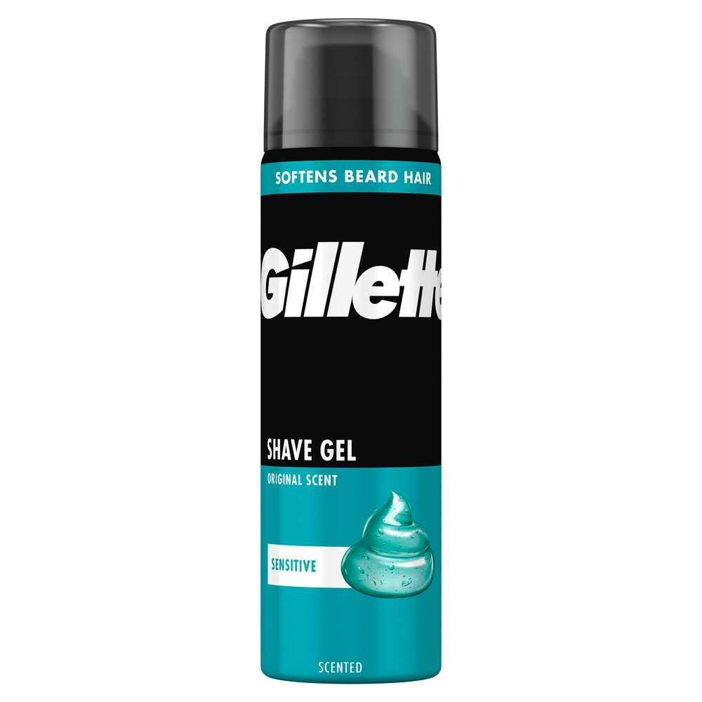 Produktabbildung Gillette Rasiergel Sensitive Scented