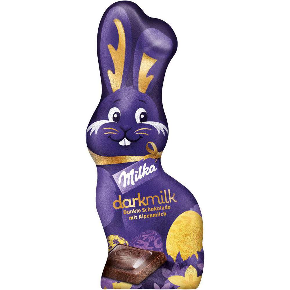 Produktabbildung Milka Schoko-Hase, Darkmilk