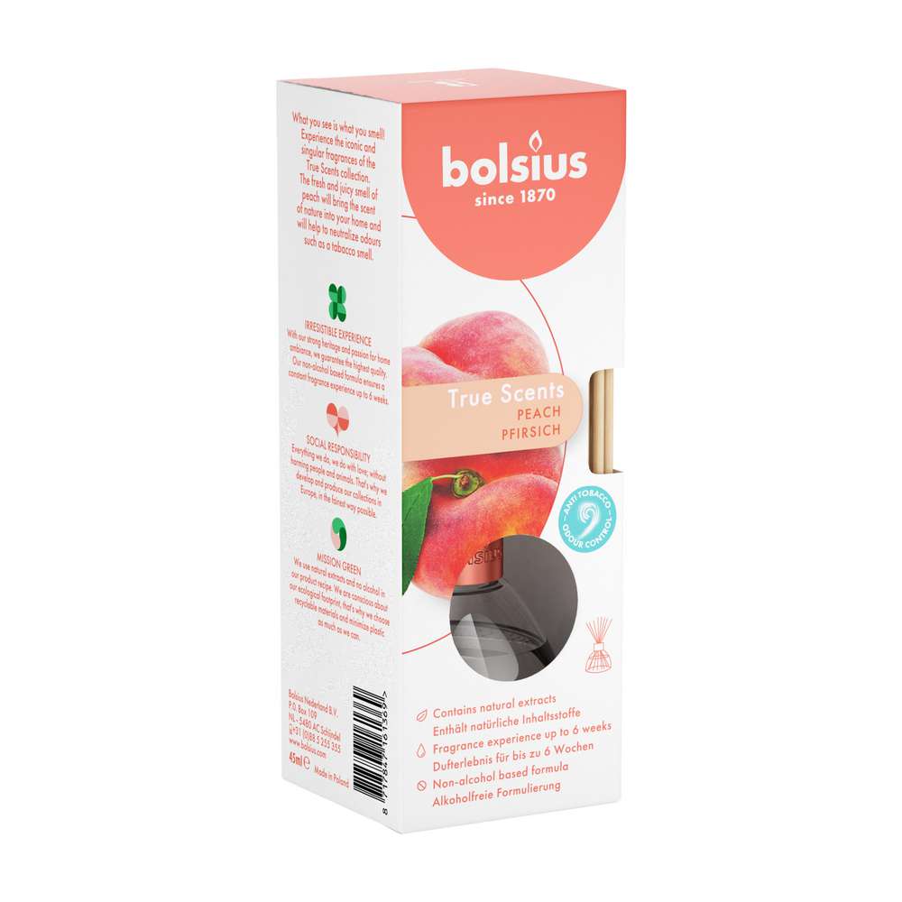 Produktabbildung Bolsius Raumduft True Scents, Pfirsich