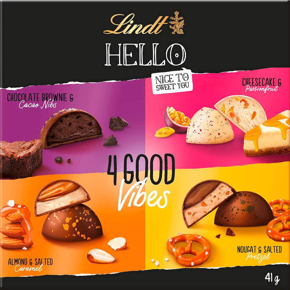 Produktabbildung Lindt Hello Pralinen 4 Good Vibes