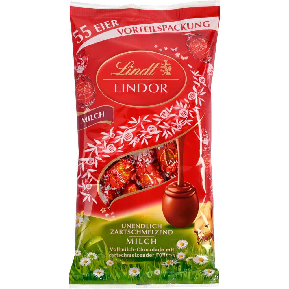 Produktabbildung Lindt Lindor Milch-Eier