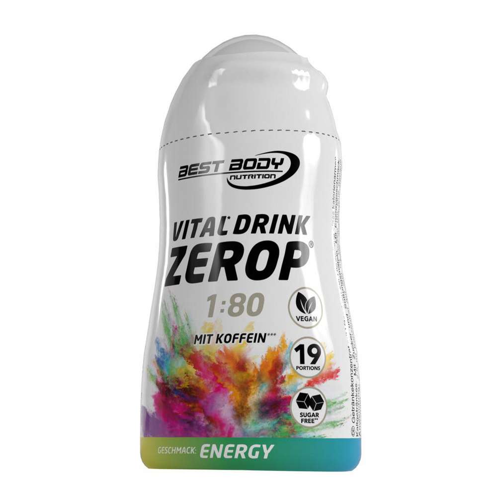 Produktabbildung Best Body Vitaldrink Zerop Energy, mit Koffein