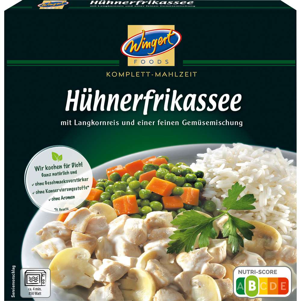 Produktabbildung Wingert Hühnerfrikassee