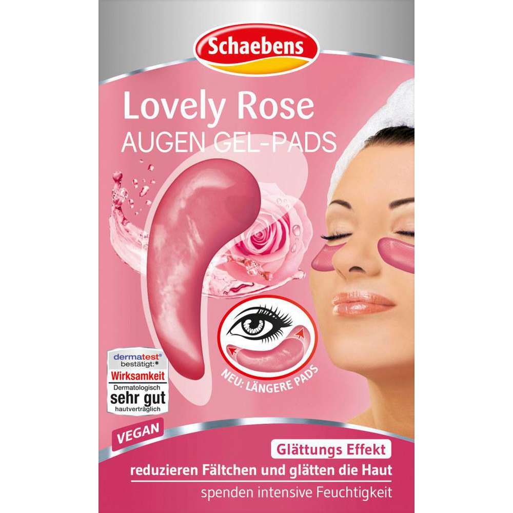 Produktabbildung Schaebens Augen Gel-Pads, Lovely Rose