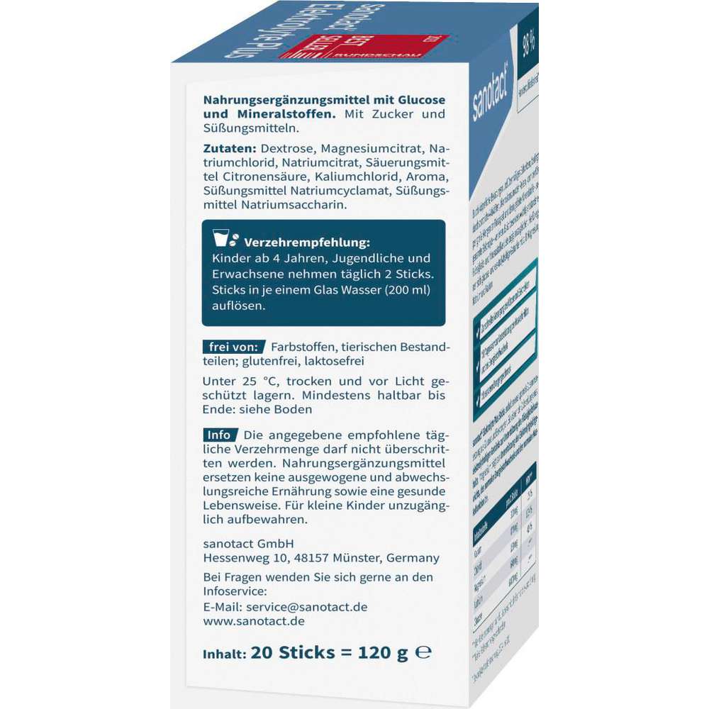 Produktabbildung sanotact Elektrolyte Plus