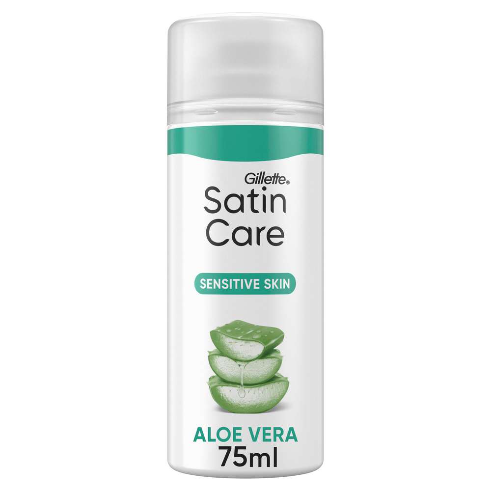 Produktabbildung Gillette Satin Care Rasiergel, Aloe Vera