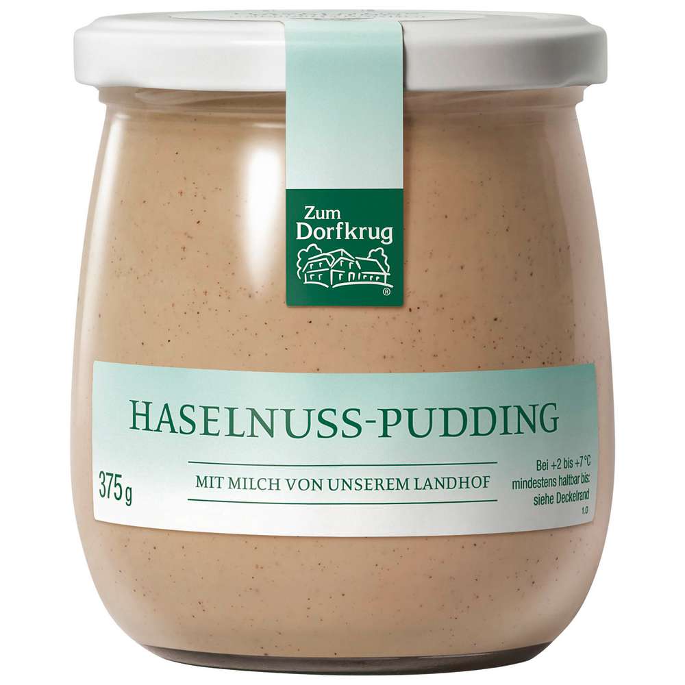 Produktabbildung Zum Dorfkrug Haselnuss-Pudding