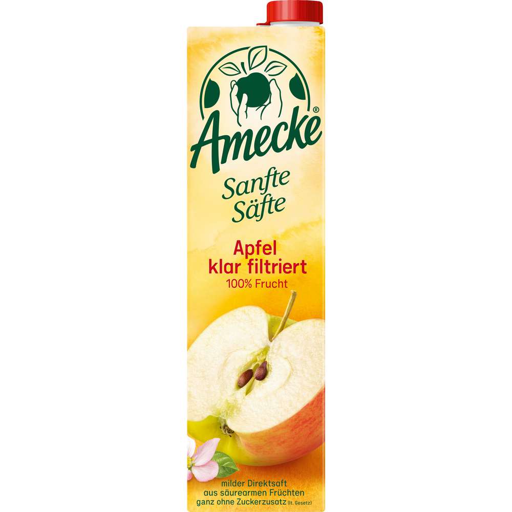 Produktabbildung Amecke Apfelsaft, klar