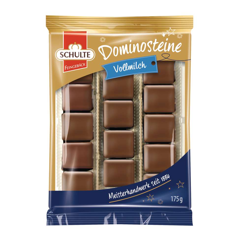 Produktabbildung Schulte Dominosteine Vollmilch, doppelt gefüllt