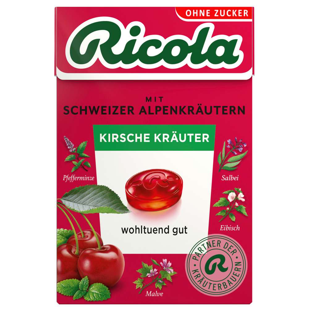 Produktabbildung Ricola Kirsche Kräuter 