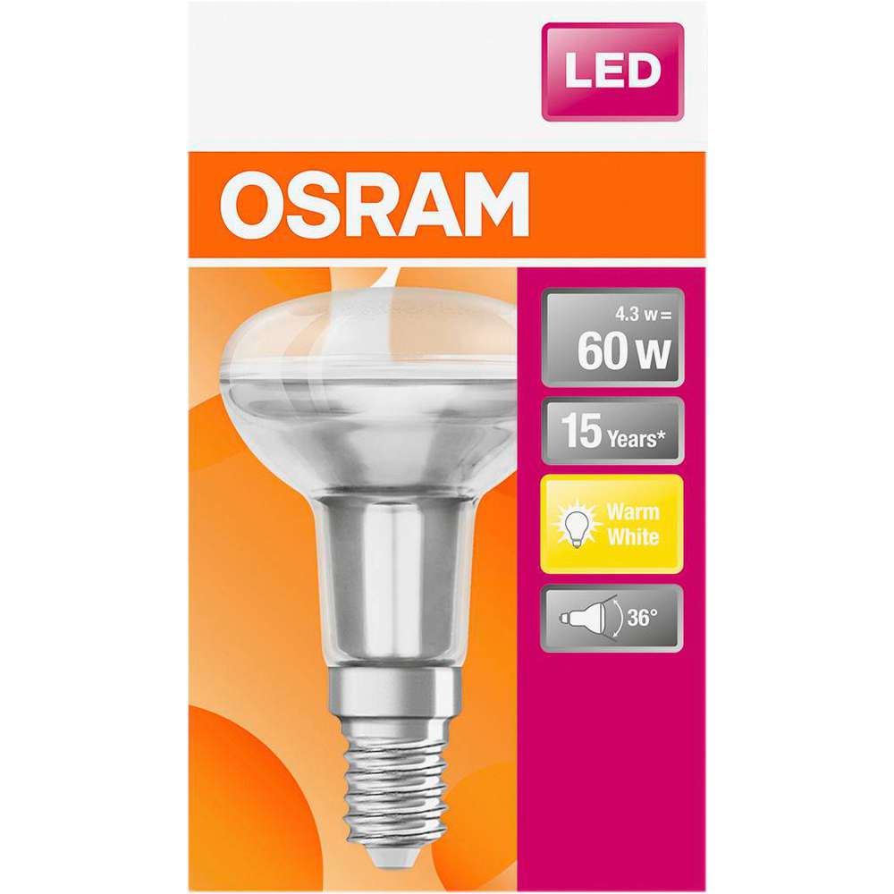 Produktabbildung Osram LED Reflektor Glühbirne, E14, 4,3W