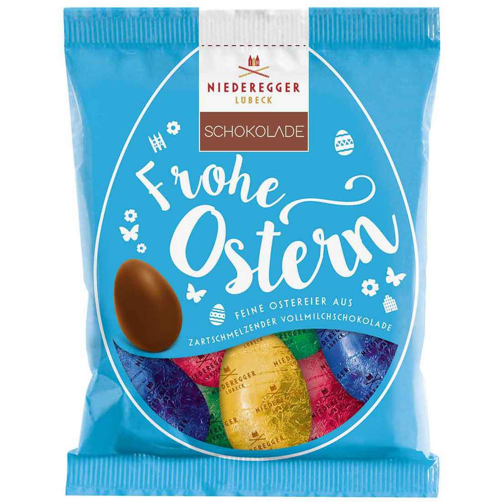 Produktabbildung Niederegger Schoko-Ostereier, Vollmilch