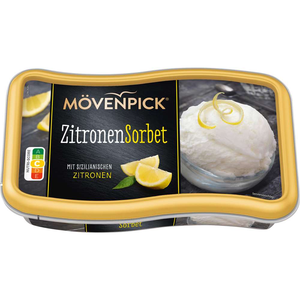 Produktabbildung Mövenpick Eis, Zitronensorbet